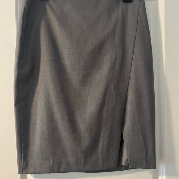 Marc New York Gray Pencil Skirt Knee-length Asymmetrical for Work - Picture 1 of 4